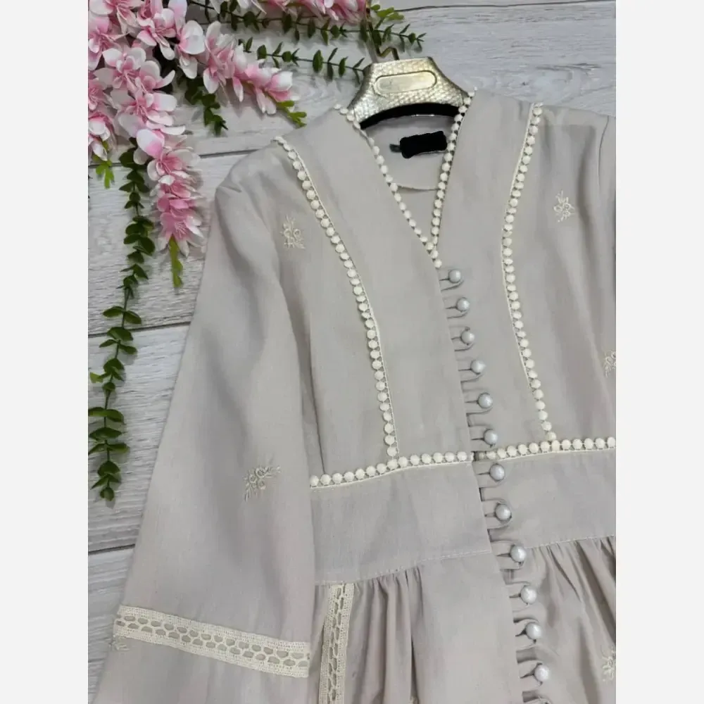 ساحلی لینن نازنین قد 140 سایز 1 و 2