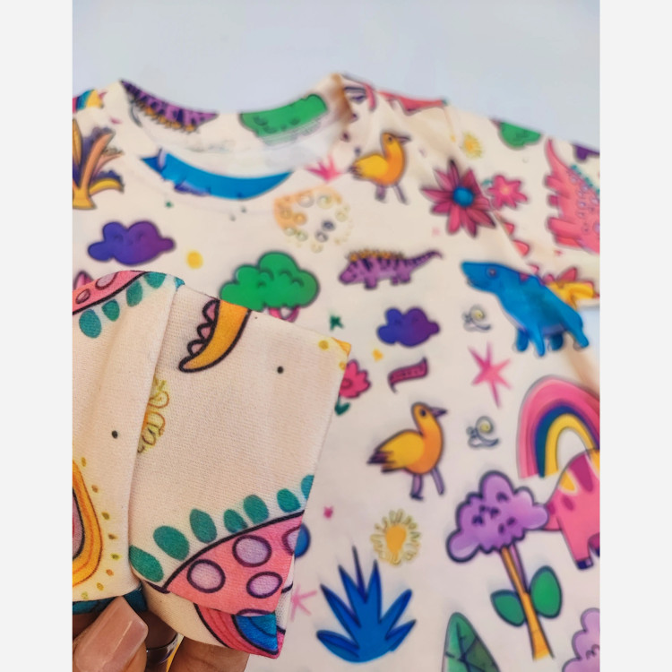 بلوز و شلوار راحتی بچگانه سایز 40