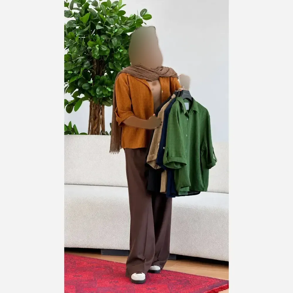 مانتو برکه ژاکارد شیشه ای اعلا فری سایز 36 تا 48