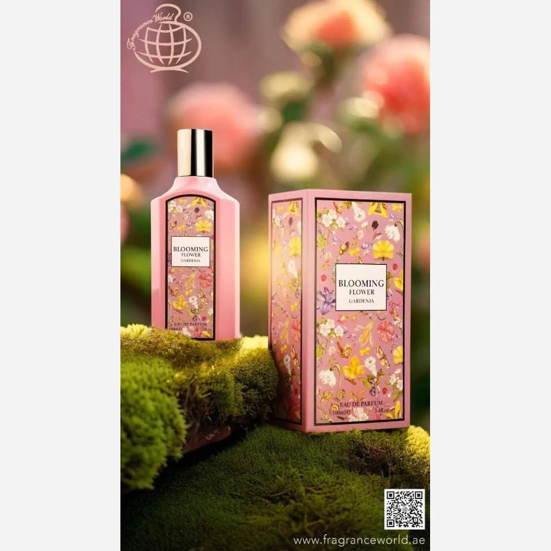 عطر زنانه بلومینگ فلاور گاردنیا فراگرنس ورد حجم 100 میلیلیتر