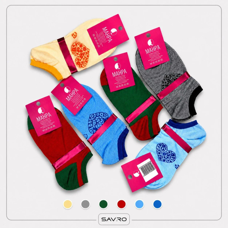 🧦 جوراب مچی زنانه فانتزی طرحدار