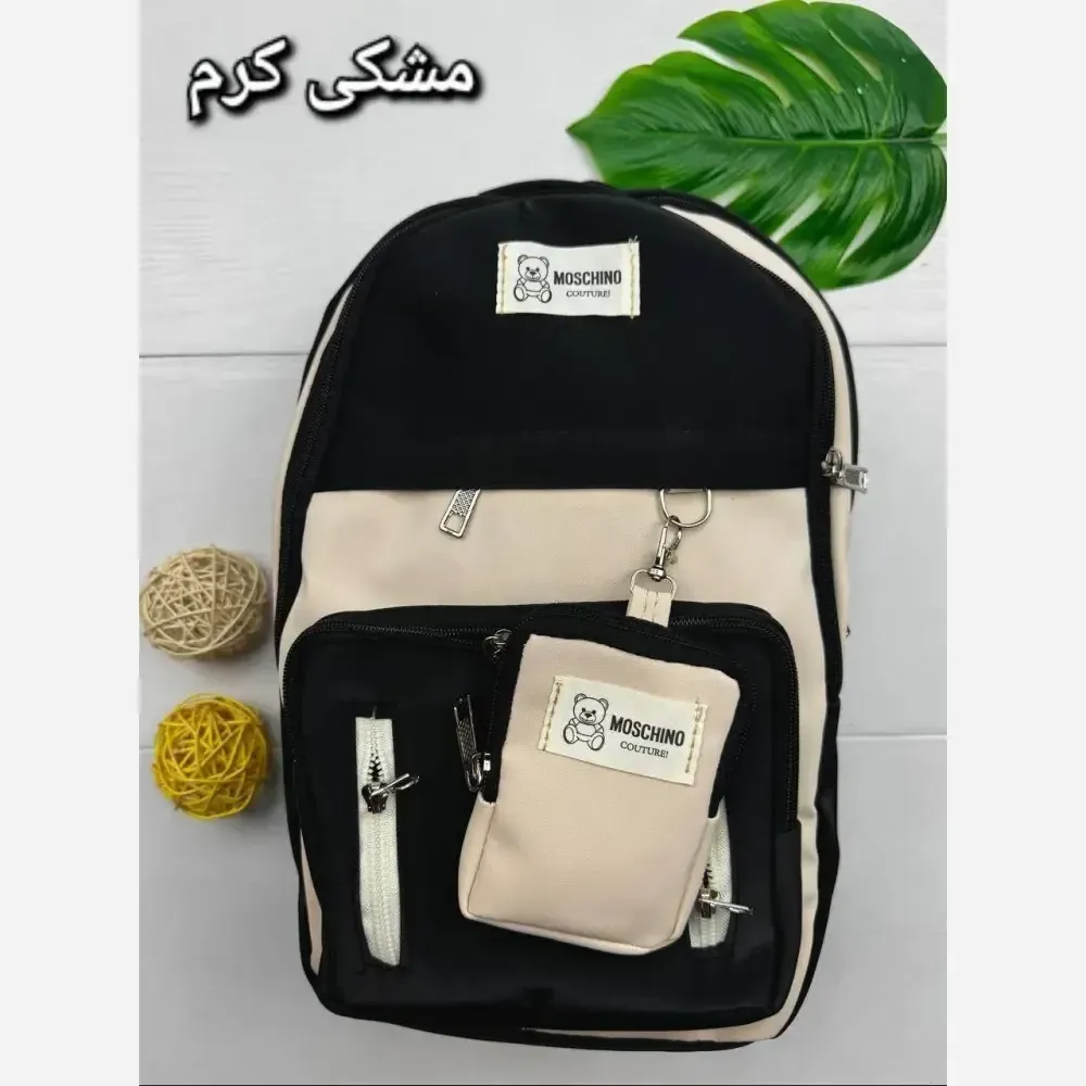 کوله پشتی دیبا ضد آب سه زیپ مدل زرین