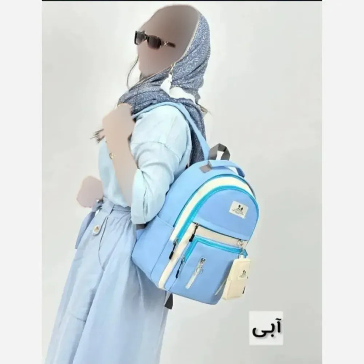 کوله پشتی دیبا ضد آب سه زیپ مدل زرین
