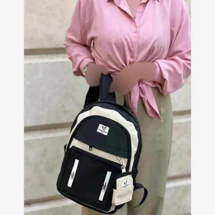 کوله پشتی دیبا ضد آب سه زیپ مدل زرین