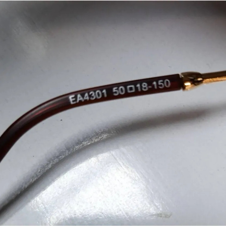 عینک آفتابی جورجیو آرمانی مدل EA4301 فریم فلزی چهارگوش لنز پلی کربنات UV400