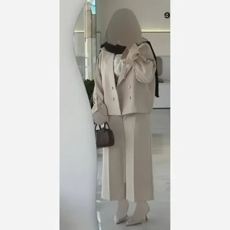 کت شلوار انگور مازراتی زنانه فری سایز 38 تا 48 مشکی شکلاتی استخوانی