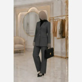 مانتو شلوار اداری فاستونی در رنگ بندی متنوع و سایز بندی 1 و 2