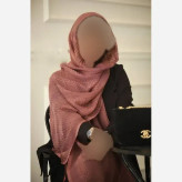 شال حصیری نخی زنانه ابعاد 75 در 175 رنگ بندی متنوع
