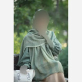 شال حصیری نخی زنانه ابعاد 75 در 175 رنگ بندی متنوع