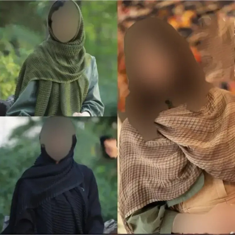 شال حصیری نخی زنانه ابعاد 75 در 175 رنگ بندی متنوع