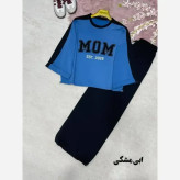 ست اسپرت زنانه پنبه گلکسی مدل mom سایز 38 تا 48