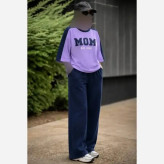 ست اسپرت زنانه پنبه گلکسی مدل mom سایز 38 تا 48