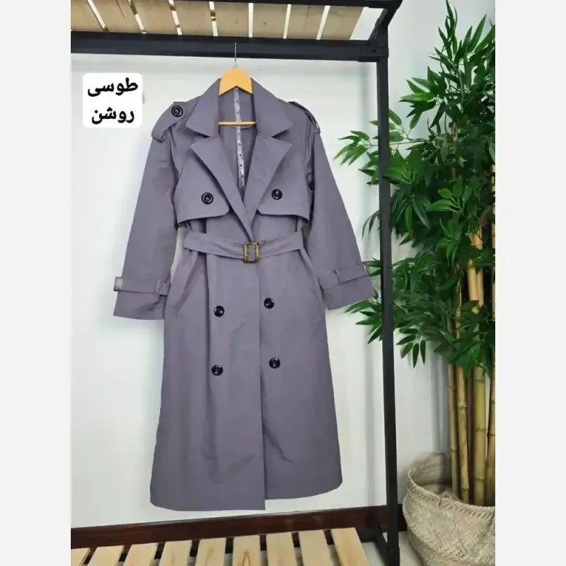 بارونی تی سی ضد آب درجه یک طوسی روشن فری سایز