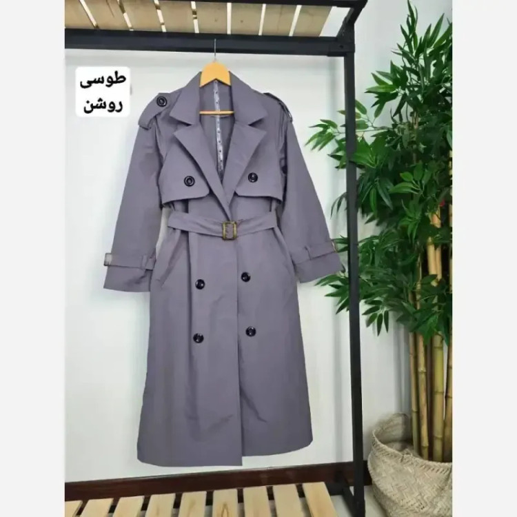 بارونی تی سی ضد آب درجه یک طوسی روشن فری سایز