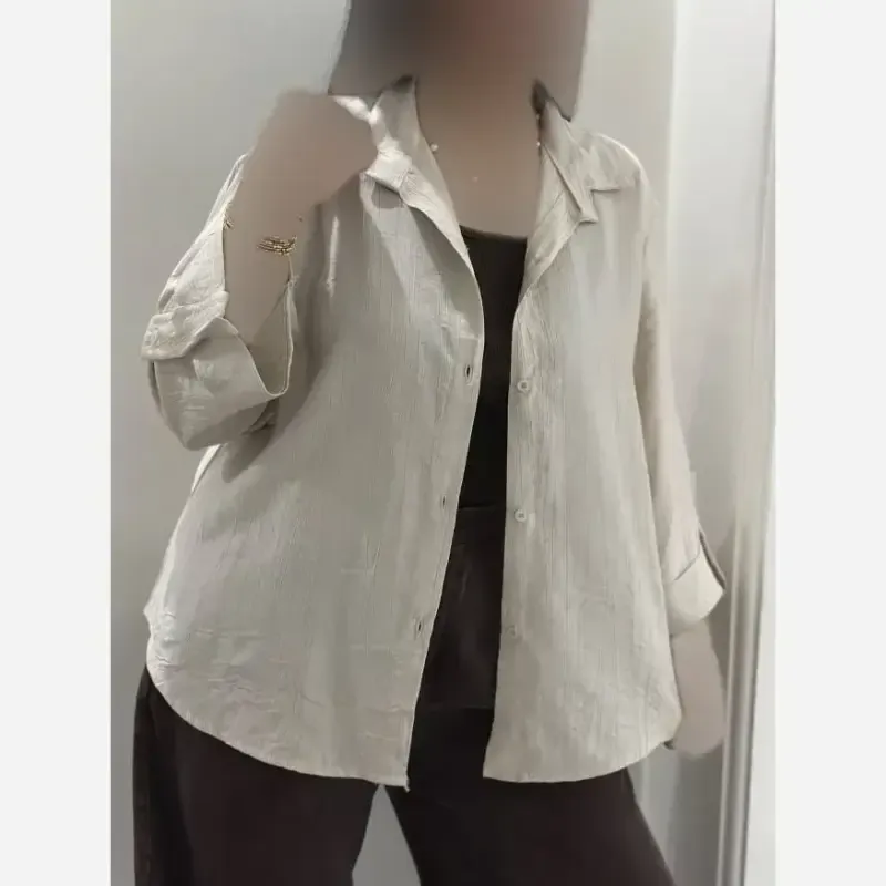 شومیز زنانه جنس ان آر گازوئیلی خنک تابستانی فری سایز