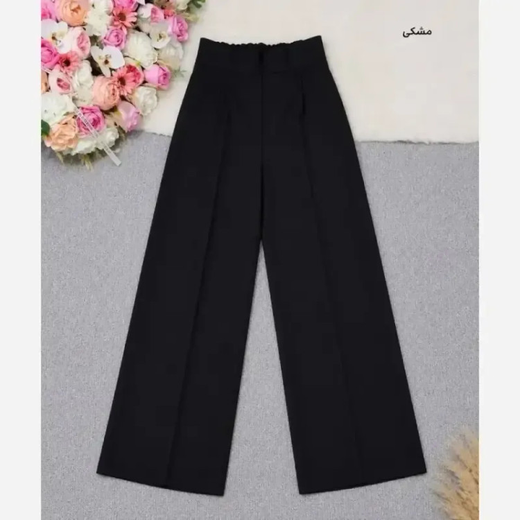شلوار بگ زنانه جنس مازراتی 350 گرم درجه یک رنگ بندی متنوع سایز L تا 3XL