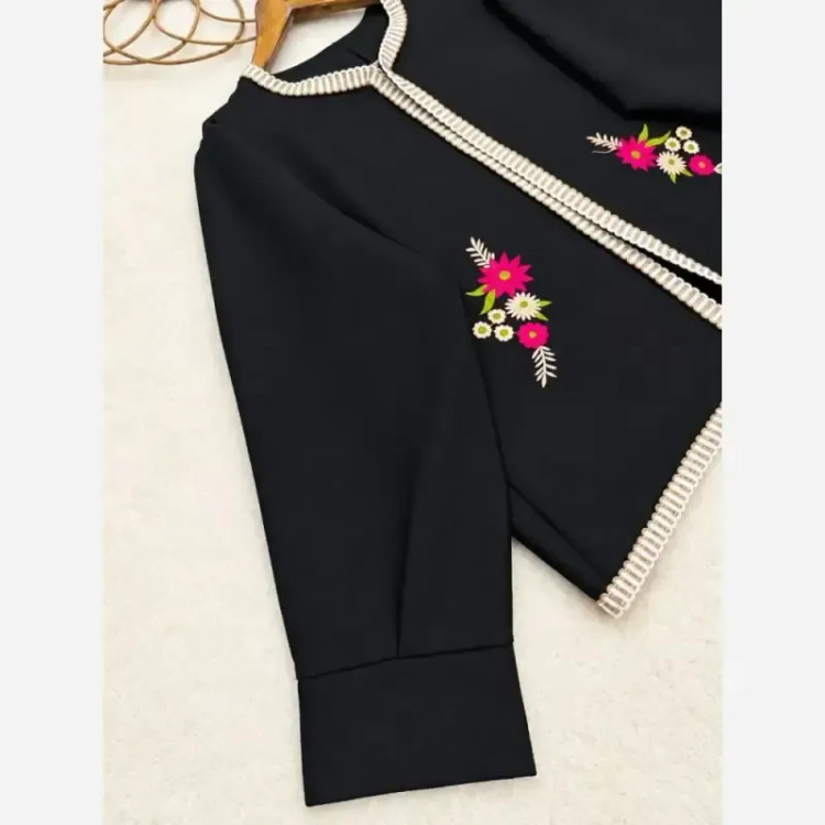 ست کت سارافون گلدوزی ژیوا جنس تافته شاینی فری سایز 36 تا 46