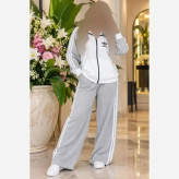 ست اسپرت زنانه آریانا جنس گلکسی نخ پنبه گرم بالا رنگ بندی متنوع سایز فری 38 تا 48