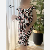ست تاپ و شلوارک ماریا تمام نخ فری سایز 36 تا 46
