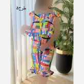 ست تاپ و شلوارک ماریا تمام نخ فری سایز 36 تا 46