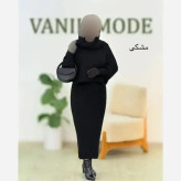 ست دو تیکه سارافون و رویی بافت با کیفیت فری سایز 36 تا 46