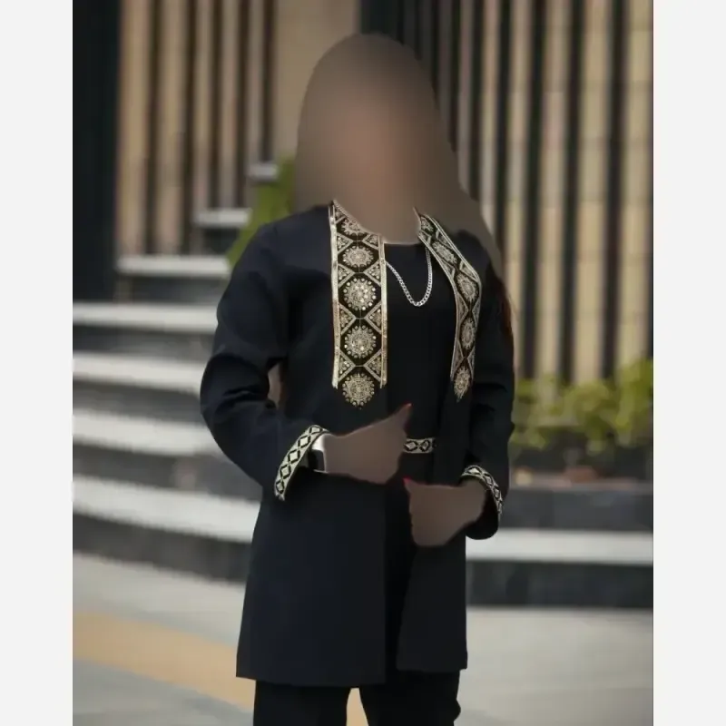 کت شلوار زنانه جنس پرشین مکانیک فری سایز 36 تا 46