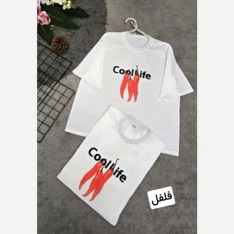 تیشرت تابستانه پنبه گلکسی فری سایز 38 تا 48