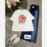 تیشرت تابستانه پنبه گلکسی فری سایز 38 تا 48