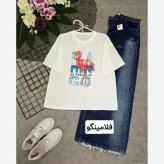 تیشرت تابستانه پنبه گلکسی فری سایز 38 تا 48