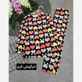 بلوز شلوار مخمل درجه یک سنگین و حوله ای فری سایز