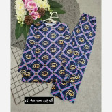 بلوز شلوار مخمل درجه یک سنگین و حوله ای فری سایز