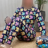 بلوز شلوار مخمل درجه یک سنگین و حوله ای فری سایز