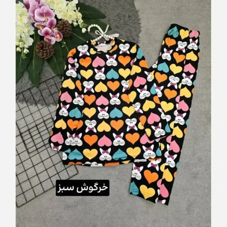 بلوز شلوار مخمل درجه یک سنگین و حوله ای فری سایز