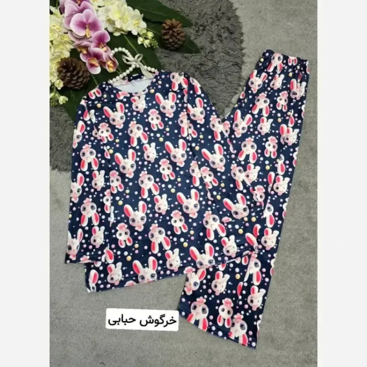 بلوز شلوار مخمل درجه یک سنگین و حوله ای فری سایز