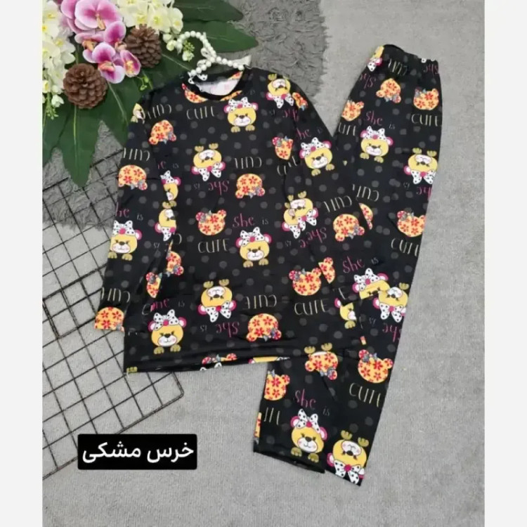 بلوز شلوار مخمل درجه یک سنگین و حوله ای فری سایز