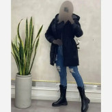 کاپشن لیوسا سیلیکونی داخل ببعی کلاهدار مشکی سایز 38 تا 46