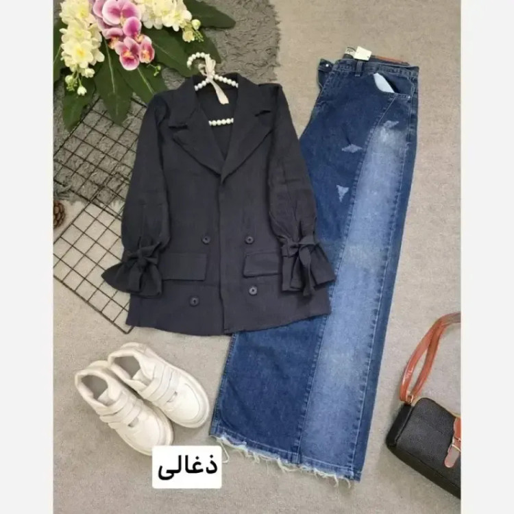 شومیز مدل سیتا جنس اطلسی فری سایز 36 تا 46