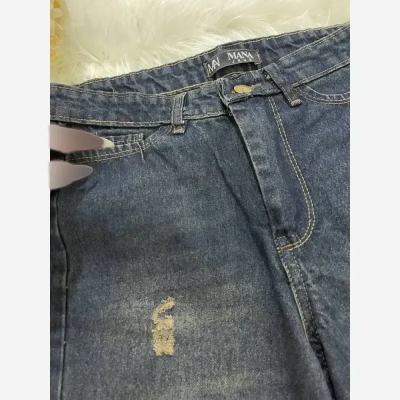شلوار بگ جین درجه یک گرم بالا یخی سایز 42 تا 46
