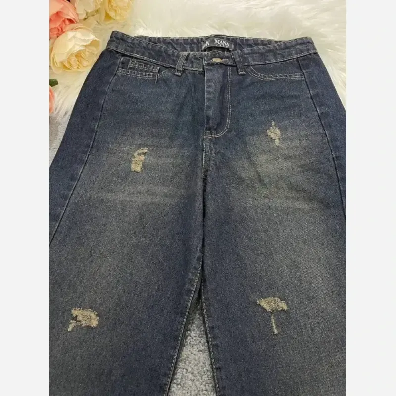 شلوار بگ جین درجه یک گرم بالا یخی سایز 42 تا 46