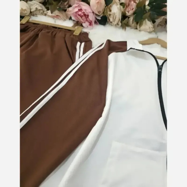 ست اسپرت زنانه نایکی گلکسی نخ پنبه گرم بالا فری سایز
