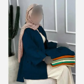 مانتو کمرگت جیبدار کرسپو درجه یک فری سایز